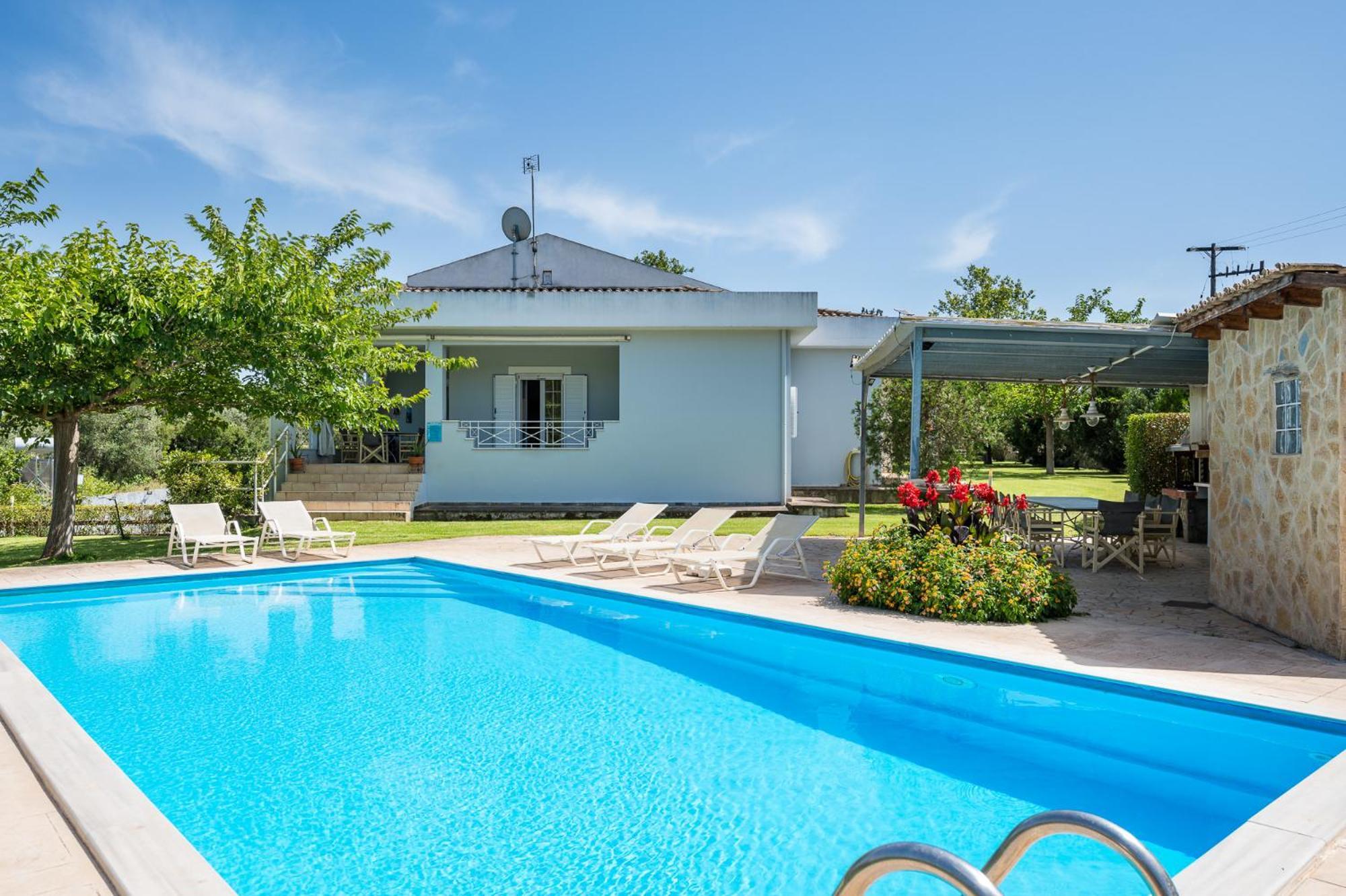 Villa Nefeli With Private Pool By Konnect Δασιά Εξωτερικό φωτογραφία