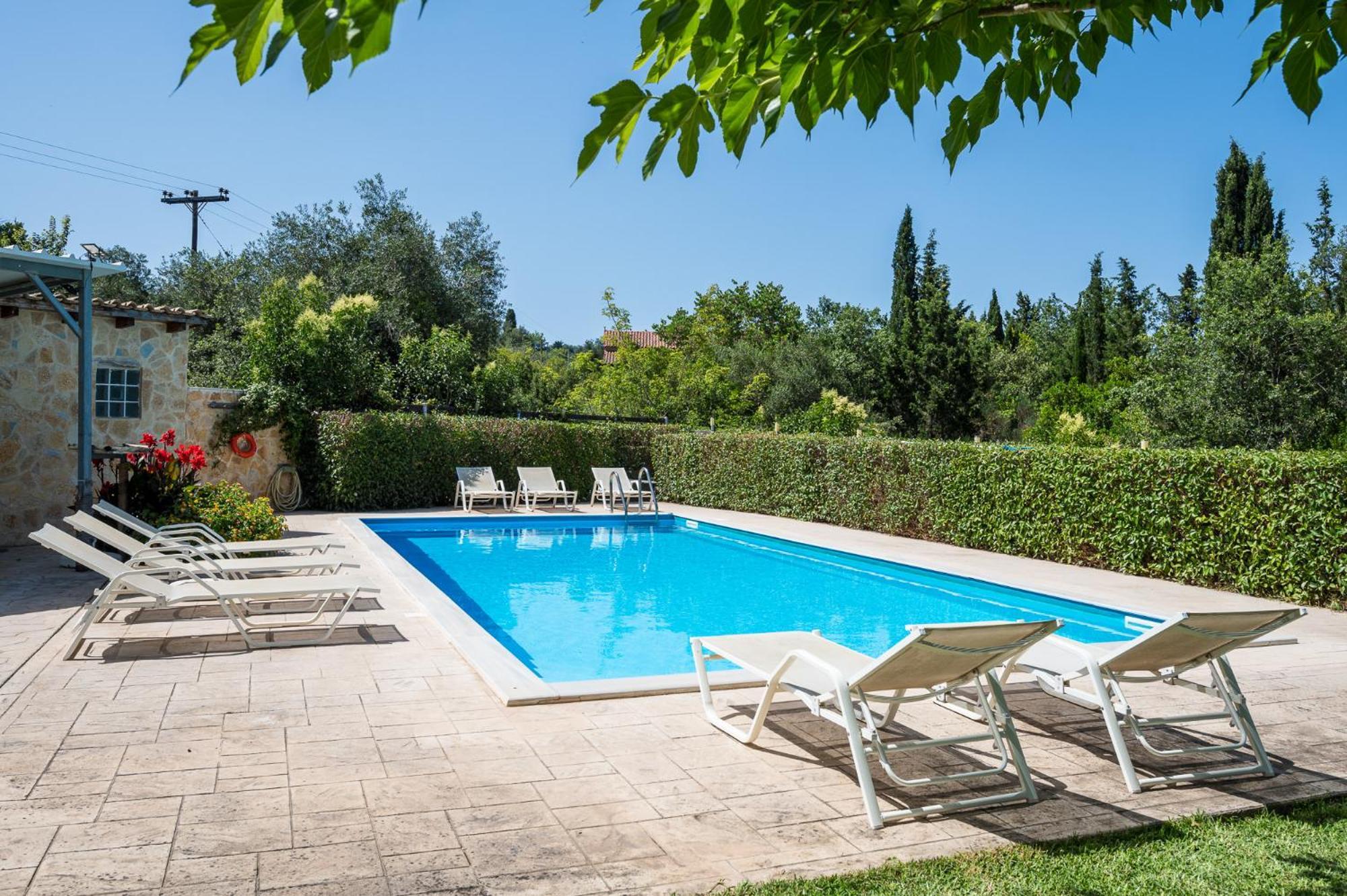 Villa Nefeli With Private Pool By Konnect Δασιά Εξωτερικό φωτογραφία